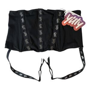 NWT Yitty Spotlight Waist Shaper Shimmered Iconic Black Size L